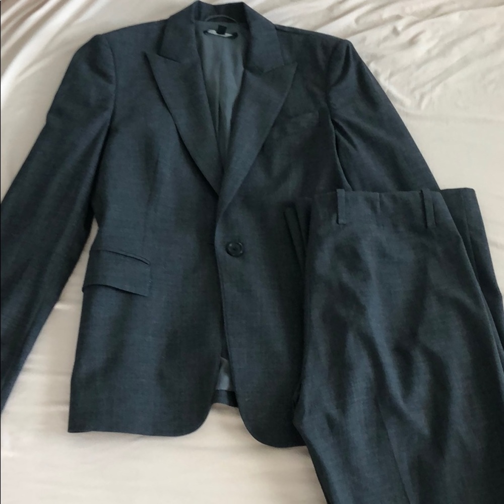 Grey Hugo Boss dress suit